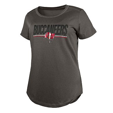 Women's New Era  Pewter Tampa Bay Buccaneers 2023 NFL Training Camp T-Shirt