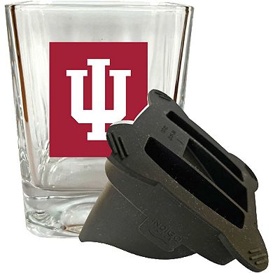 Indiana Hoosiers 15oz. Ice Wedge Glass