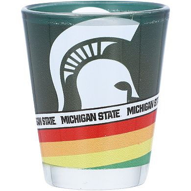Michigan State Spartans 2oz. Pride Collector Shot Glass