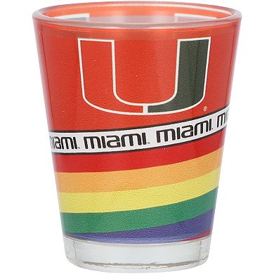 Miami Hurricanes 2oz. Pride Collector Shot Glass