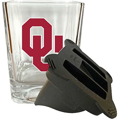 Oklahoma Sooners 15oz. Ice Wedge Glass