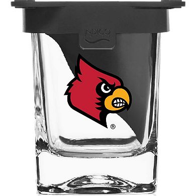 Louisville Cardinals 15oz. Ice Wedge Glass