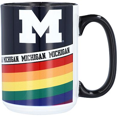 Michigan Wolverines 15oz. Pride Ceramic Mug