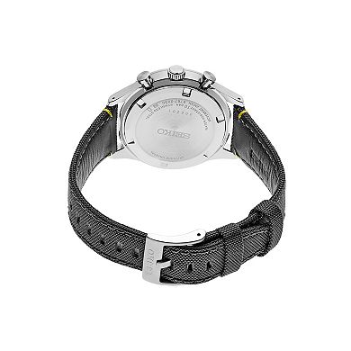 Seiko Men's Essentials Stainless Steel Chronograph Gray Dial Watch - SSB423
