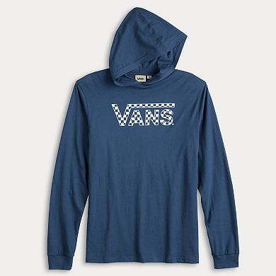 Men's Vans® Long Sleeve Hooded Graphic Knit Top