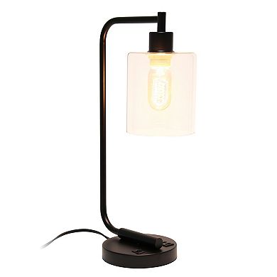 Lalia Home Iron Desk Lamp with USB Port