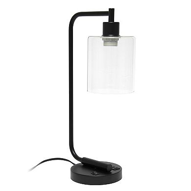 Lalia Home Iron Desk Lamp with USB Port