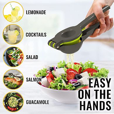 Zulay Kitchen 2-in-1 Lemon Lime Squeezer
