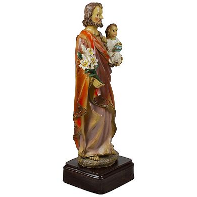 9" St. Joseph Religious Resin Tabletop Figurine