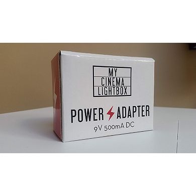 9v 500ma Dc Adaptor With 21mm Tip (Center +), Ul Certified, Made