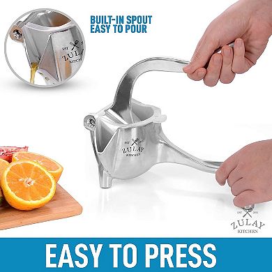 Zulay Kitchen Heavy Duty Pomegranate Manual Juicer