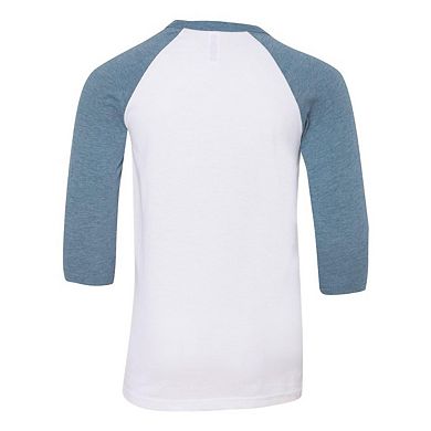 Youth Three-Quarter Sleeve Baseball Tee