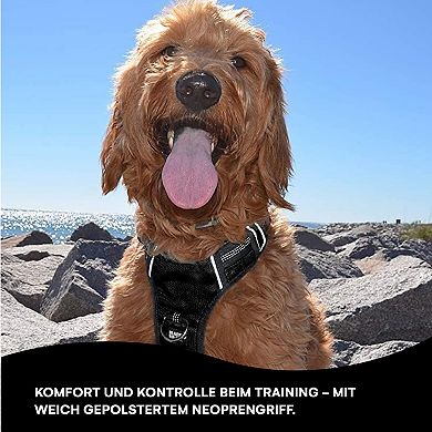 Comfort Dog Harness with Mesh Padded Vest  Adjustable  Reflective