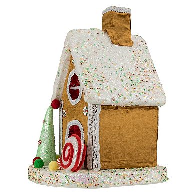 13" Gingerbread Candy House Christmas Decoration