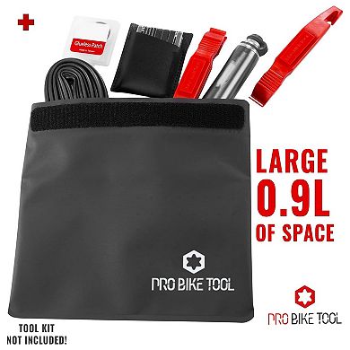 Bicycle Storage Bag With Hook Loop Fastener