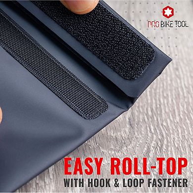 Bicycle Storage Bag With Hook Loop Fastener