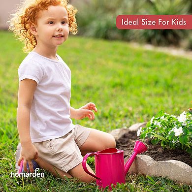 Homarden Watering Can For Kids - Play Time Or Practical Use - Childs Metal Watering Can