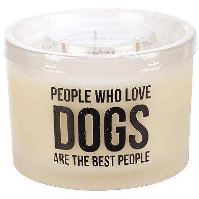By Kathy "People Who Love Dogs" French Vanilla 13.4-oz. Candle Jar