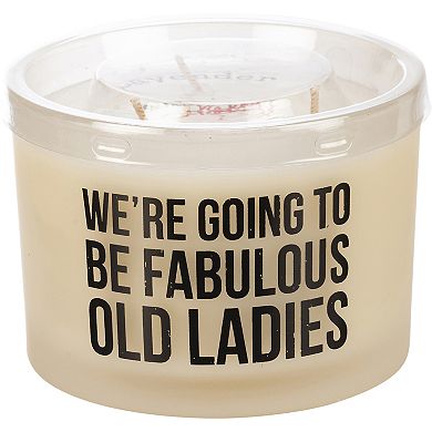 By Kathy "Fabulous Old Ladies" Lavender 13.4-oz. Candle Jar