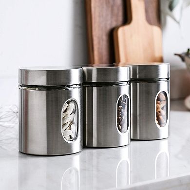 Kitchen Glass Canisters For Food Storage And Organization