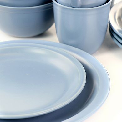 Gibson Home 16 Piece Siam Stoneware Dinnerware Set