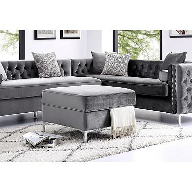 Clarinda Storage Ottoman