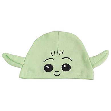 Baby Boy Star Wars Baby Yoda "Happy & Cute" 3-Piece Set