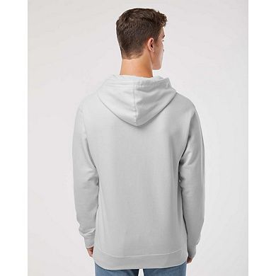 Plain Midweight Hooded Sweatshirt