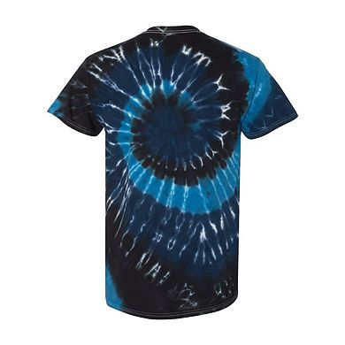 Dyenomite Multi-color Spiral Tie-dyed T-shirt
