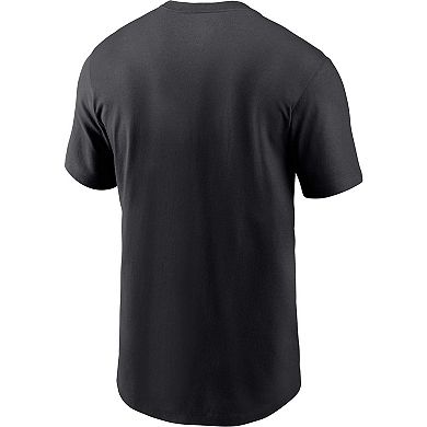 Men's Nike  Black Carolina Panthers Lockup Essential T-Shirt