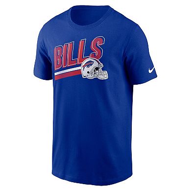 Men's Nike Royal Buffalo Bills Essential Blitz Lockup T-Shirt