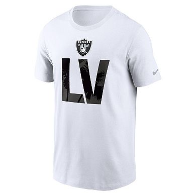 Men's Nike  White Las Vegas Raiders Local Essential T-Shirt