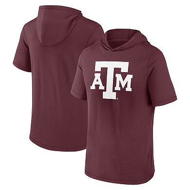 Men's Fanatics Branded  Maroon Texas A&M Aggies Primary Logo Hoodie T-Shirt