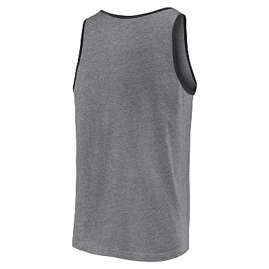 Men's Fanatics Branded  Heather Gray Cleveland Browns Primary Tank Top