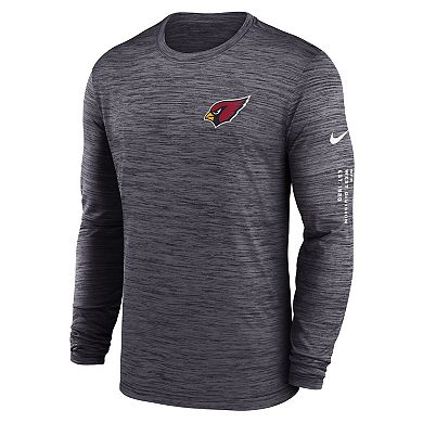 Men's Nike  Black Arizona Cardinals Velocity Long Sleeve T-Shirt