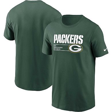Men's Nike Green Green Bay Packers Division Essential T-Shirt