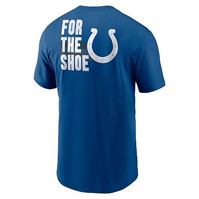 Men's Nike Blue Indianapolis Colts Blitz Essential T-Shirt