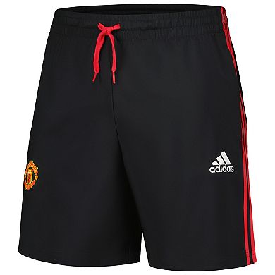 Men's adidas  Black Manchester United DNA Shorts