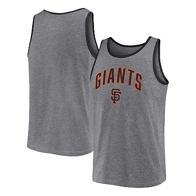 Men's Fanatics Branded  Heather Gray San Francisco Giants Primary Tank Top