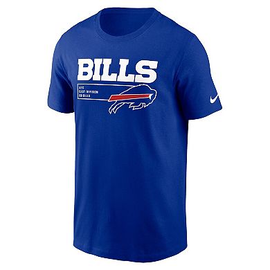 Men's Nike Royal Buffalo Bills Division Essential T-Shirt