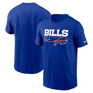 Men's Nike Royal Buffalo Bills Division Essential T-Shirt