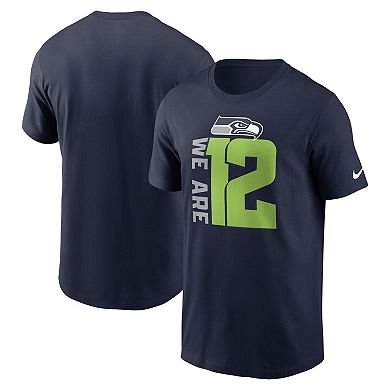 Men's Nike College Navy Seattle Seahawks Local Essential T-Shirt