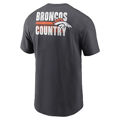 Men's Nike Anthracite Denver Broncos Blitz Essential T-Shirt