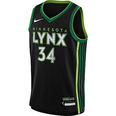 Youth Nike Sylvia Fowles Black Minnesota Lynx Swingman Player Jersey - Explorer Edition