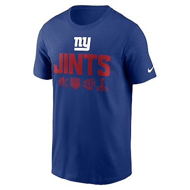 Men's Nike  Royal New York Giants Local Essential T-Shirt