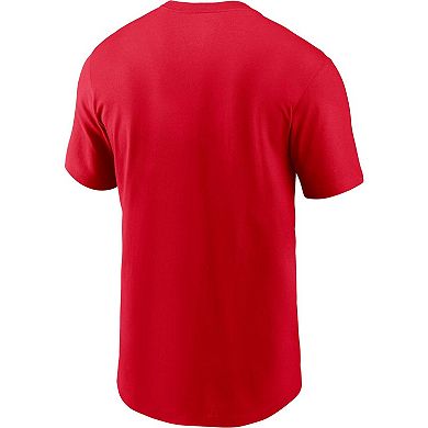 Men's Nike  Red Buffalo Bills Local Essential T-Shirt