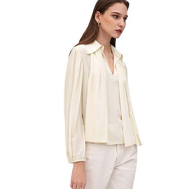 LILYSILK Women's Basic 100% Silk Blouse