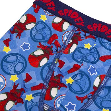 Toddler Boy Marvel Spidey and His Amazing Friends 3-Pack Athletic Boxer Briefs