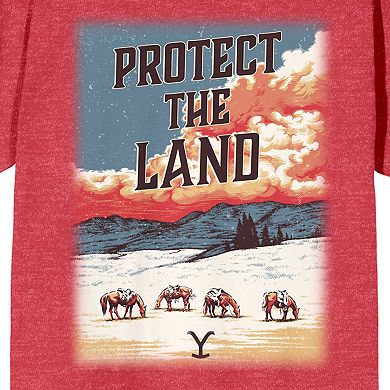 Juniors' Yellowstone Protect Graphic Tee