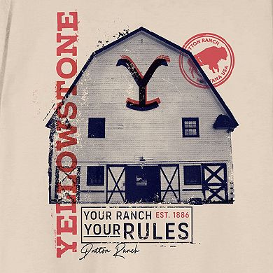 Juniors' Yellowstone Your Ranch Graphic Tee